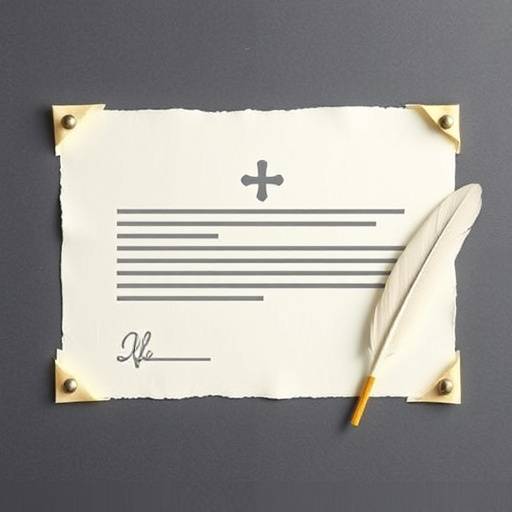 Legal document symbol